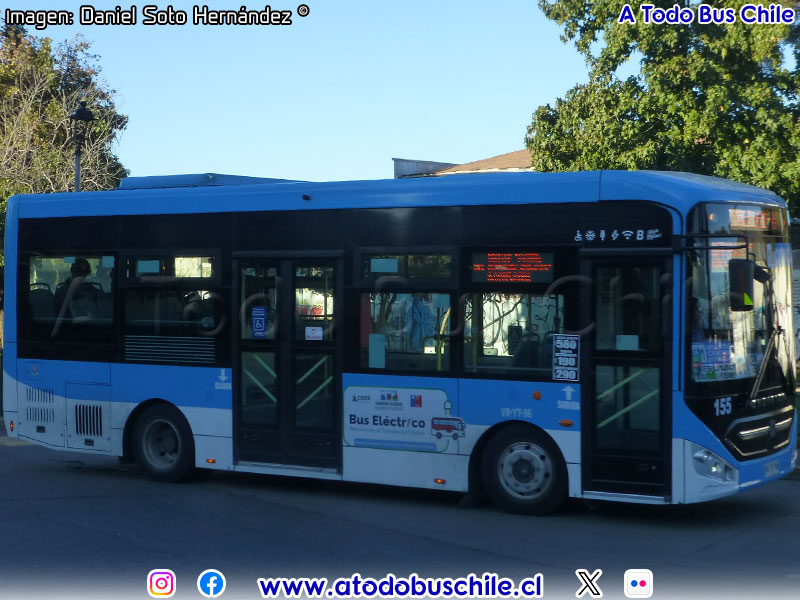 Zhong Tong LCK6850EVG / Línea 100 Circunvalación (Expreso Rancagua) Trans O'Higgins