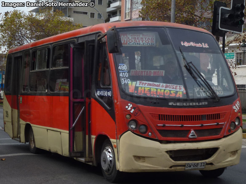 Neobus Thunder + / Agrale MA-9.2 / TMV 6 Gran Valparaíso S.A.