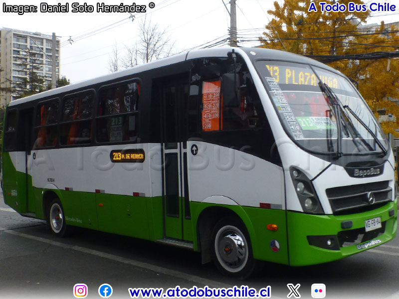 BepoBus Nàscere / Mercedes Benz LO-916 BlueTec5 / TMV 2 Viña Bus S.A.