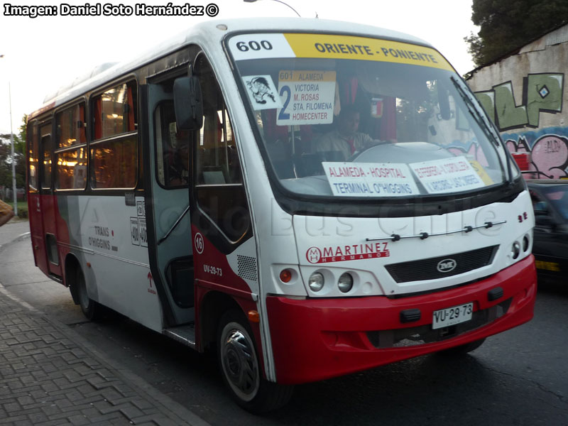 Maxibus Astor / Mercedes Benz LO-712 / Línea 600 Oriente - Poniente Trans O'Higgins