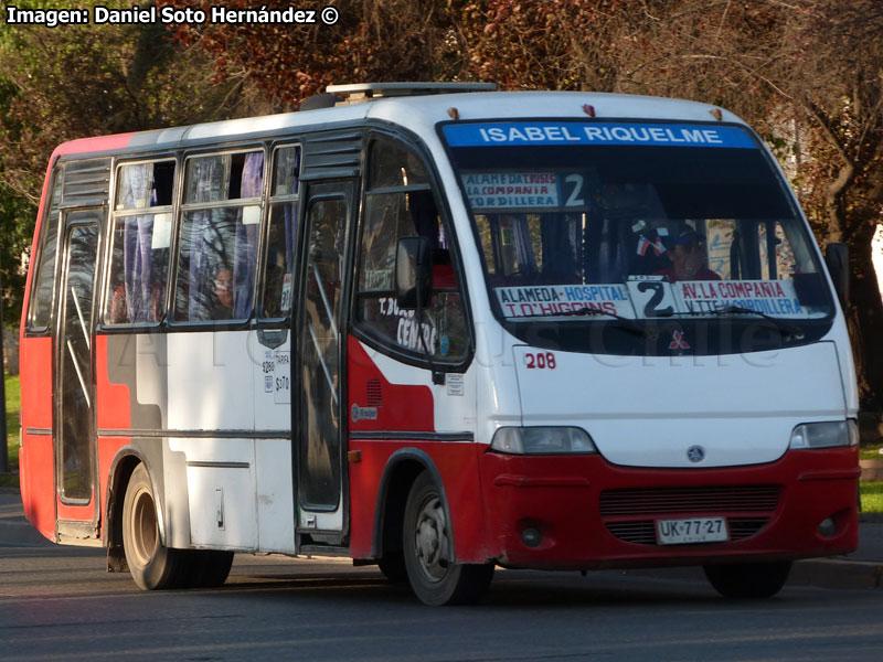 Metalpar Aysén / Mitsubishi FE659HZ6SL / Línea 200 Norte - Sur (Isabel Riquelme) Trans O'Higgins