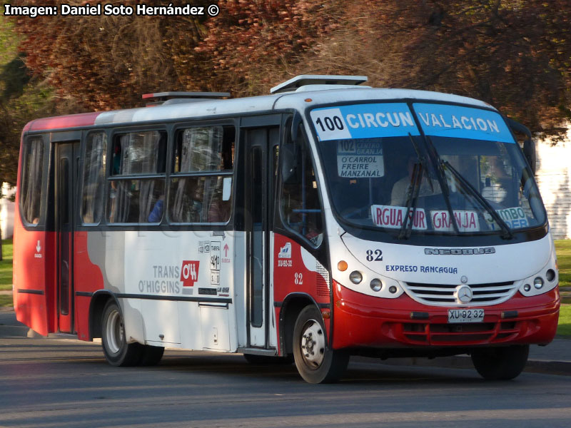 Neobus Thunder + / Mercedes Benz LO-915 / Línea 100 Circunvalación (Expreso Rancagua) Trans O'Higgins