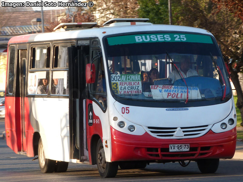 Neobus Thunder+ / Agrale MA-8.5TCA / Línea 500 Buses 25 Trans O'Higgins