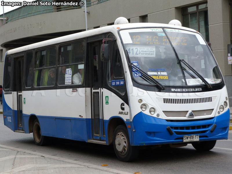 Neobus Thunder + / Agrale MA-9.2 / TMV 4 Viña Bus S.A.