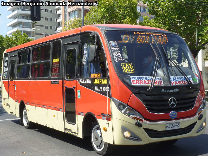 Mascarello Gran Micro / Mercedes Benz LO-916 BlueTec5 / TMV 6 Gran Valparaíso S.A.