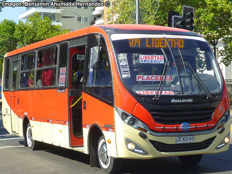 Mascarello Gran Micro / Mercedes Benz LO-916 BlueTec5 / TMV 6 Gran Valparaíso S.A.