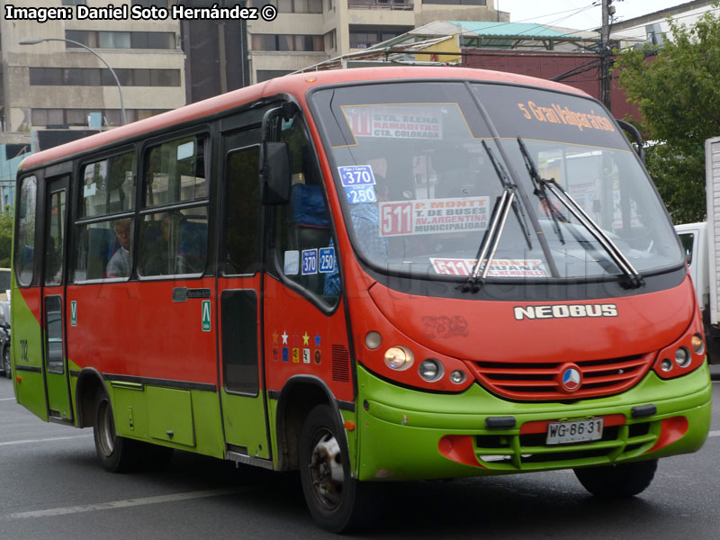 Neobus Thunder + / Mercedes Benz LO-712 / TMV 5 Gran Valparaíso S.A.