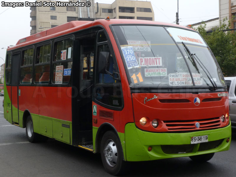 Induscar Caio Piccolo / Mercedes Benz LO-914 / TMV 5 Gran Valparaíso S.A.