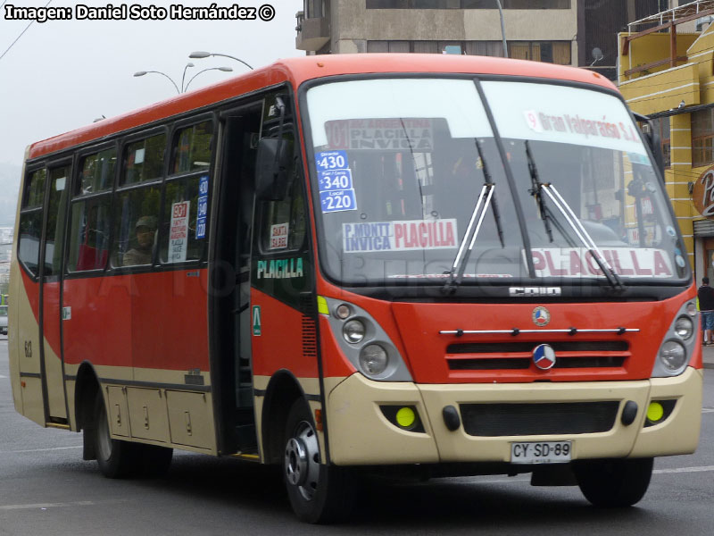 Induscar Caio Foz / Mercedes Benz LO-915 / TMV 9 Gran Valparaíso S.A.