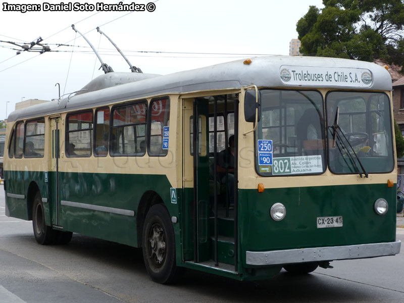 General Electric 43-CX Pullman Standard / TMV 8 Trolebuses de Chile S.A.