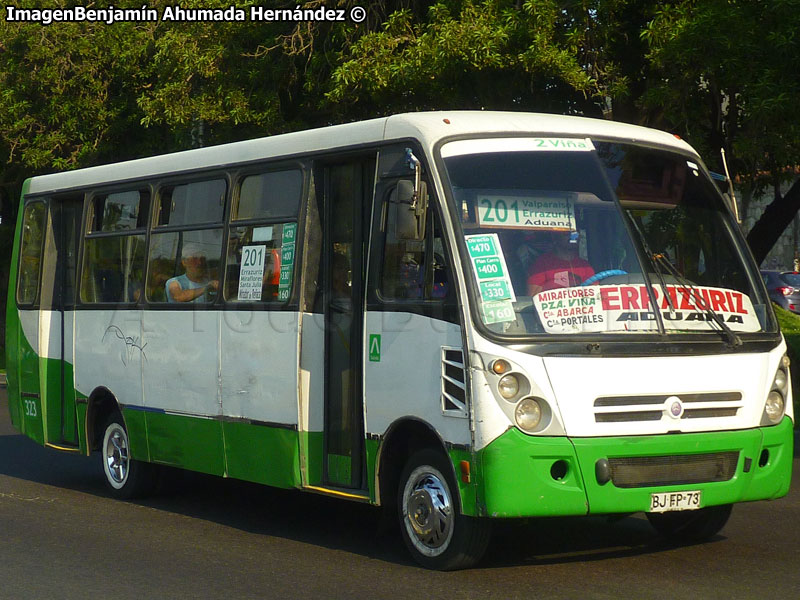 Induscar Caio Foz / Mercedes Benz LO-915 / TMV 2 Viña Bus S.A.