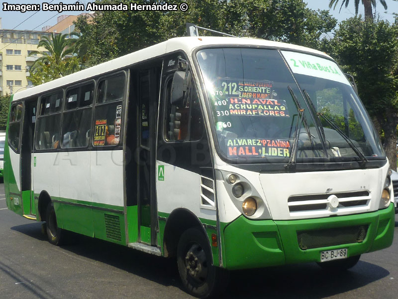 Induscar Caio Foz / Mercedes Benz LO-915 / TMV 2 Viña Bus S.A.