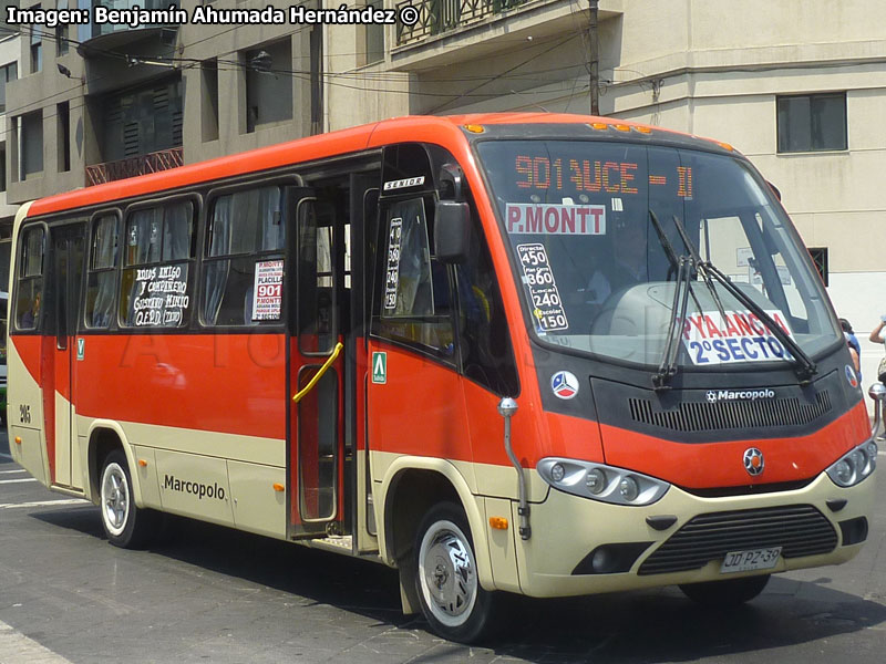 Marcopolo Senior / Mercedes Benz LO-916 BlueTec5 / TMV 9 Gran Valparaíso S.A.