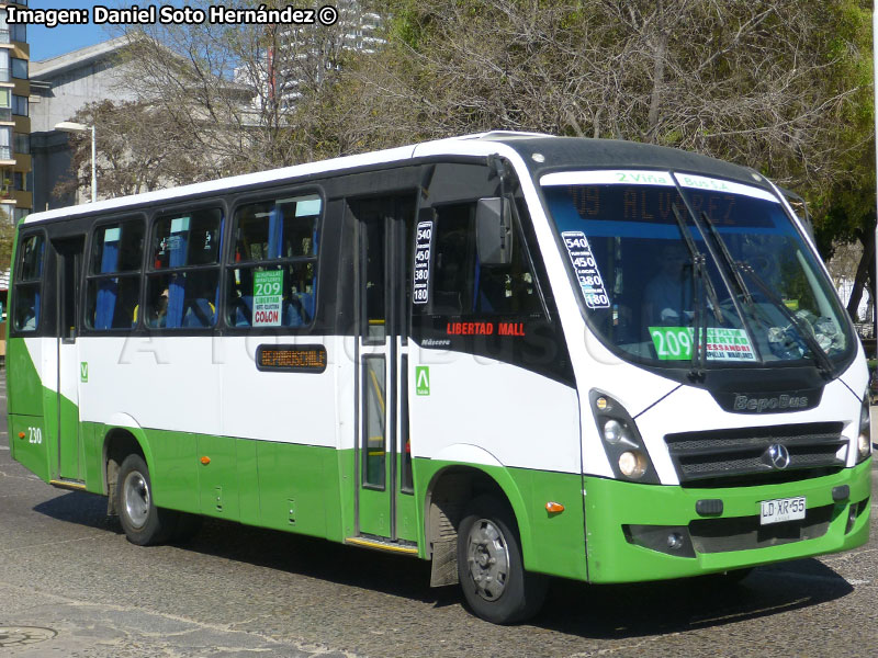 BepoBus Nàscere / Mercedes Benz LO-916 BlueTec5 / TMV 2 Viña Bus S.A.