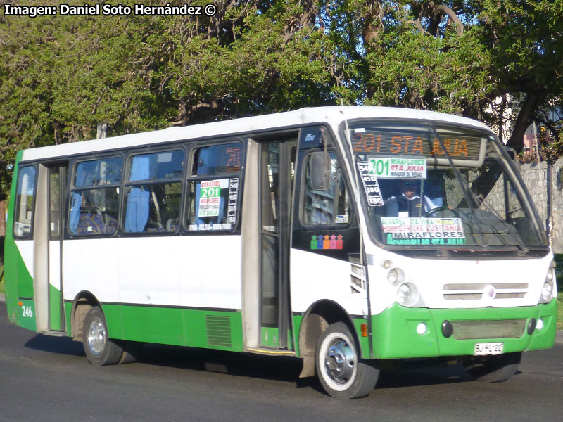 Induscar Caio Foz / Mercedes Benz LO-915 / TMV 2 Viña Bus S.A.