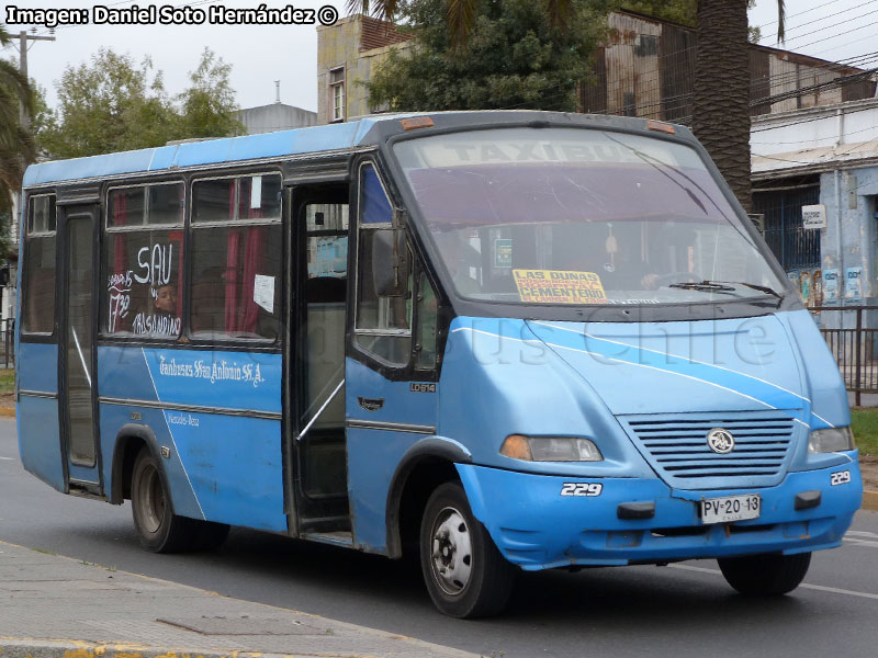 Metalpar Pucará 2000 / Mercedes Benz LO-814 / Taxibuses San Antonio S.A.