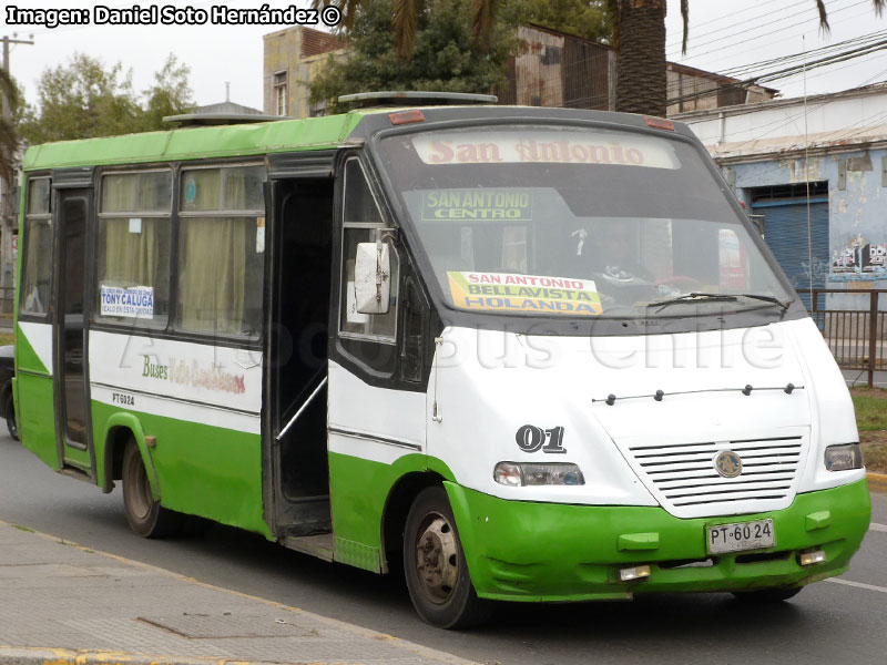 Metalpar Pucará 2000 / Mercedes Benz LO-814 / A.G. Buses San Antonio S.A.