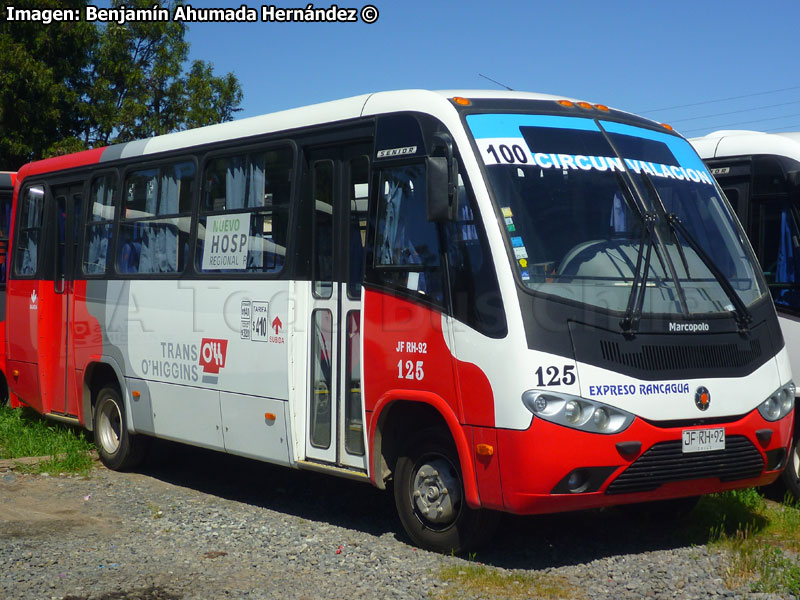 Marcopolo Senior / Mercedes Benz LO-916 BlueTec5 / Línea 100 Circunvalación (Expreso Rancagua) Trans O'Higgins