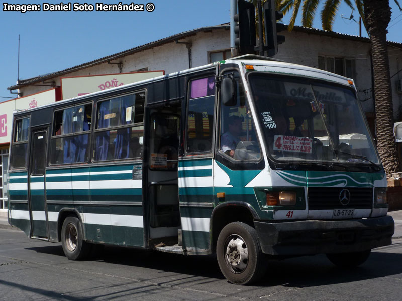 Caio Carolina IV / Mercedes Benz LO-809 / Línea N° 4 MELITRAN S.A. (Melipilla)