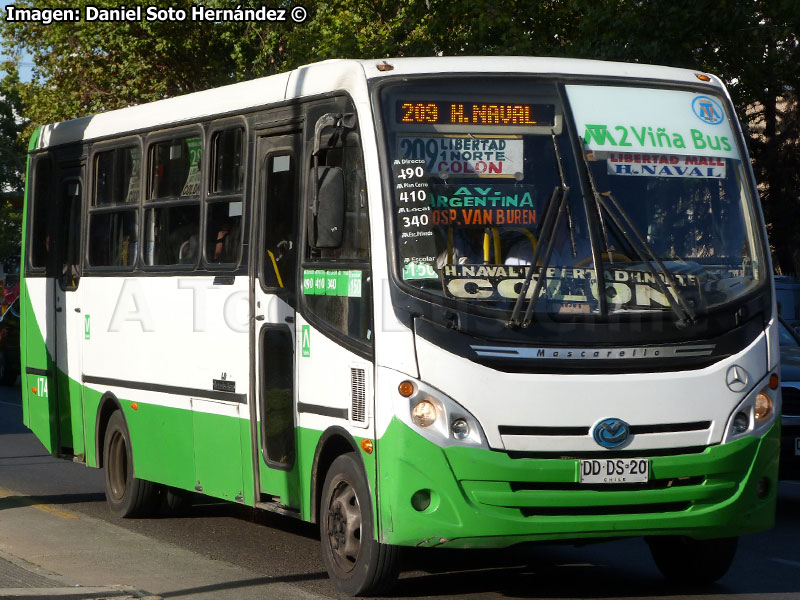 Mascarello Gran Mini / Mercedes Benz LO-812 / TMV 2 Viña Bus S.A.