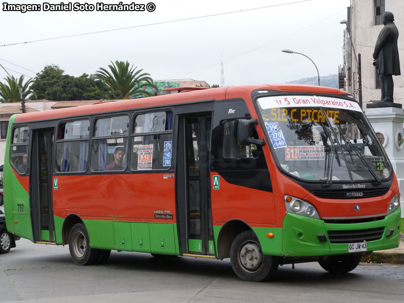 Induscar Caio Foz / Mercedes Benz LO-916 BlueTec5 / TMV 5 Gran Valparaíso S.A.