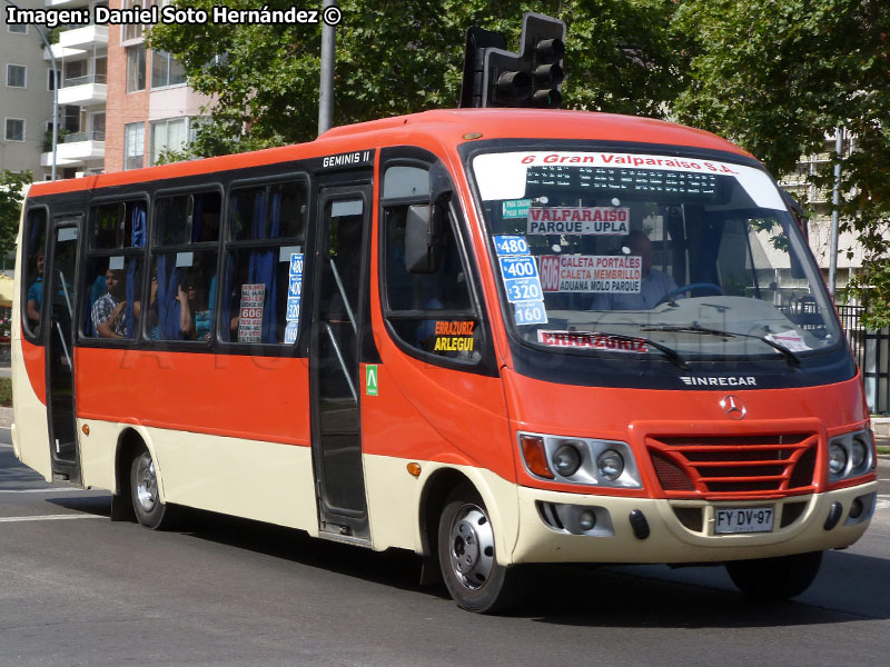 Inrecar Géminis II / Mercedes Benz LO-915 / TMV 6 Gran Valparaíso S.A.