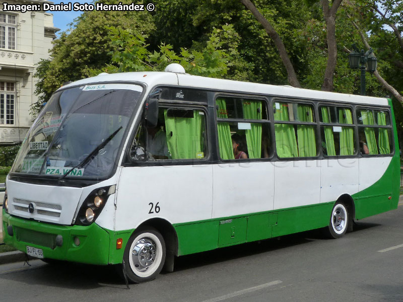 Induscar Caio Foz / Mercedes Benz LO-915 / TMV 2 Viña Bus S.A.