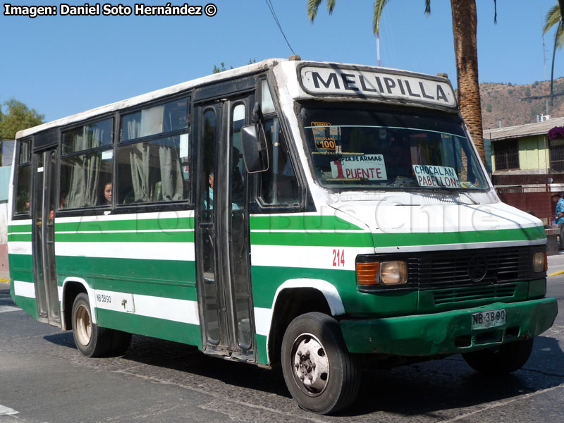 Sport Wagon City / Mercedes Benz LO-812 / Línea N°1 MELITRAN S.A. (Melipilla)