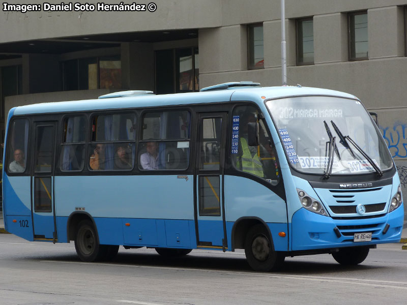 Neobus Thunder + / Mercedes Benz LO-916 BlueTec5 / TMV 3 Sol y Mar S.A.