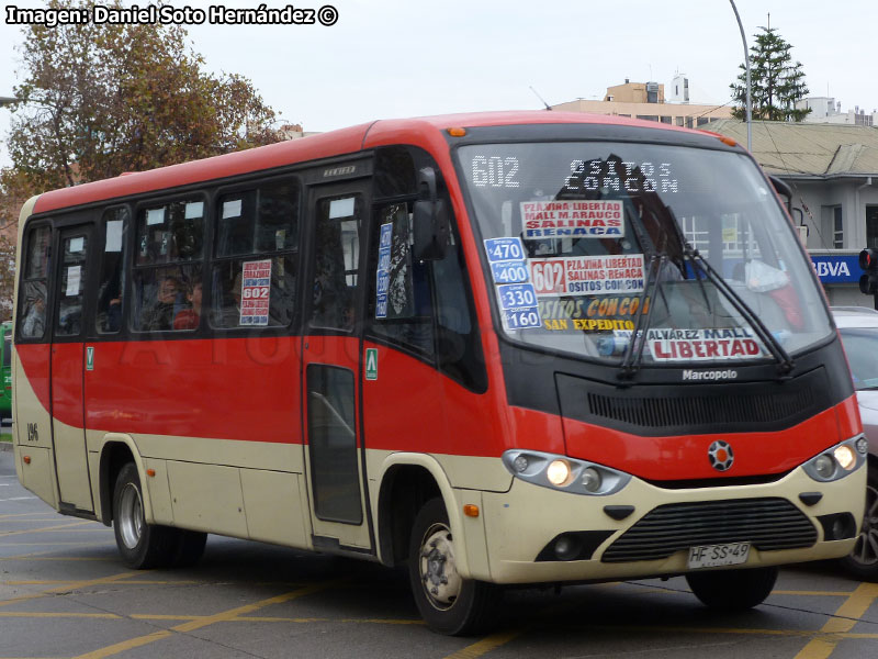 Marcopolo Senior / Mercedes Benz LO-916 BlueTec5 / TMV Gran Valparaíso S.A.