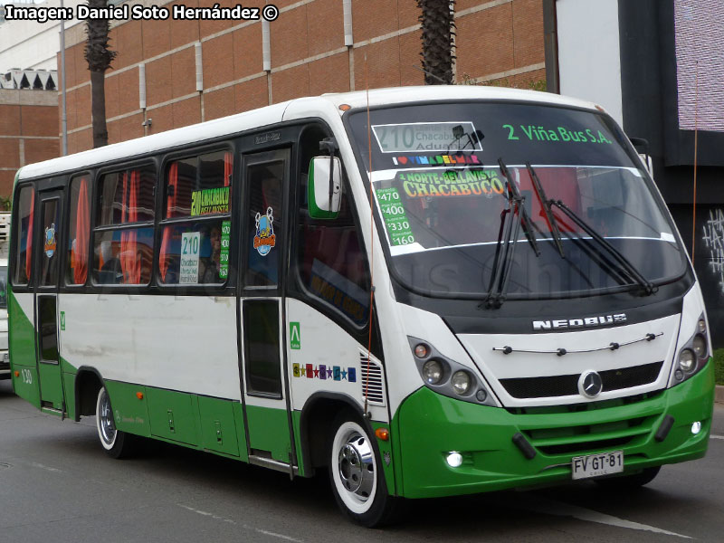 Neobus Thunder + / Mercedes Benz LO-915 / TMV 2 Viña Bus S.A.