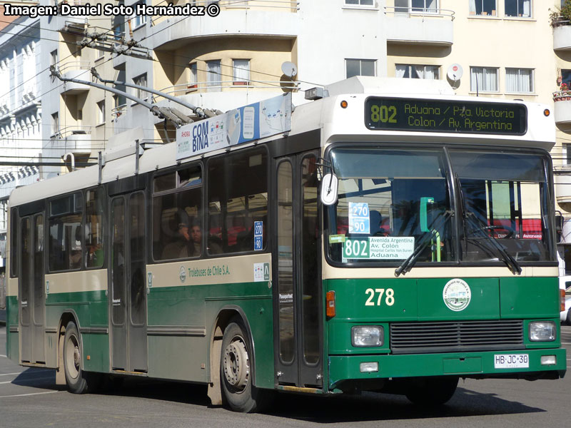 Nutzfahrzeuge Arbon und Wetzikon NAW / Hess A.G. - Ramseier und Jenzer A.G. / Siemens BT-25 / TMV 8 Trolebuses de Chile S.A.