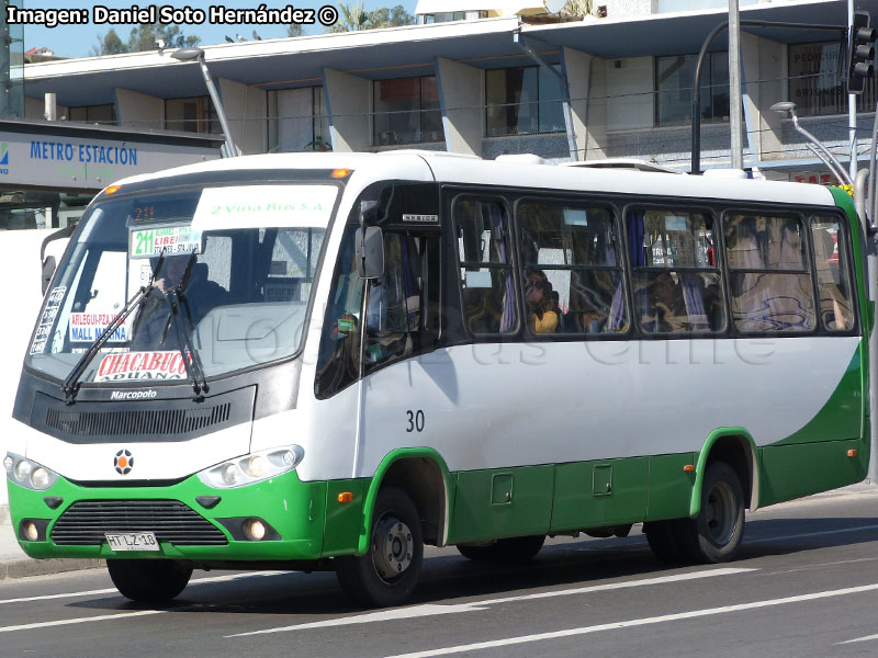 Marcopolo Senior / Mercedes Benz LO-916 BlueTec5 / TMV 2 Viña Bus S.A.