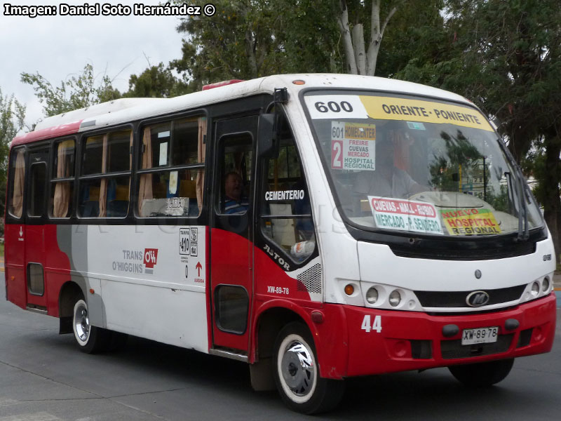 Maxibus Astor / Mercedes Benz LO-915 / Línea 600 Oriente - Poniente (Buses Cordillera) Trans O'Higgins