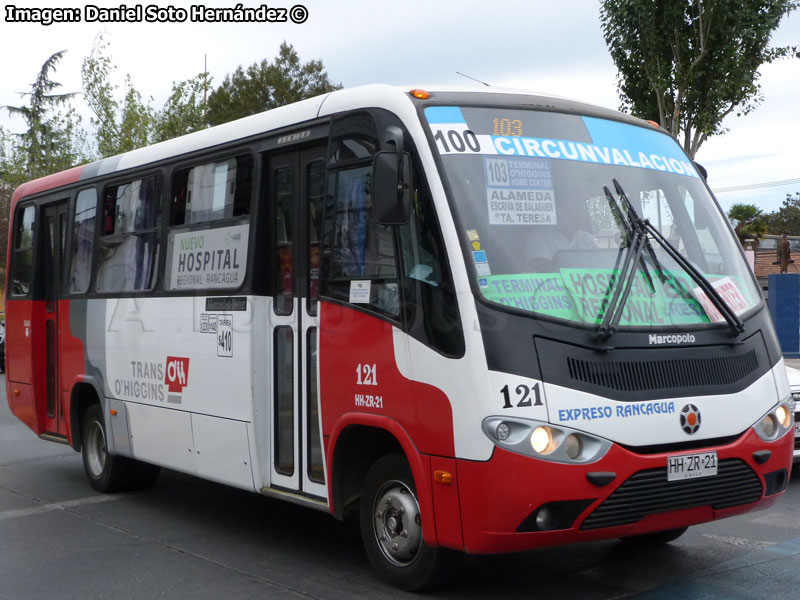 Marcopolo Senior / Mercedes Benz LO-916 BlueTec5 / Línea 100 Circunvalación (Expreso Rancagua) Trans O'Higgins