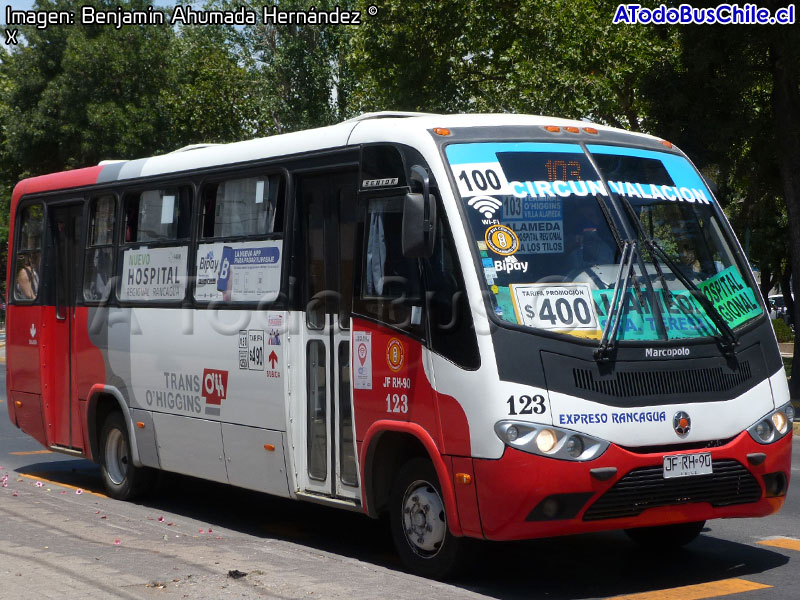 Marcopolo Senior / Mercedes Benz LO-916 BlueTec5 / Línea 100 Circunvalación (Expreso Rancagua) Trans O'Higgins