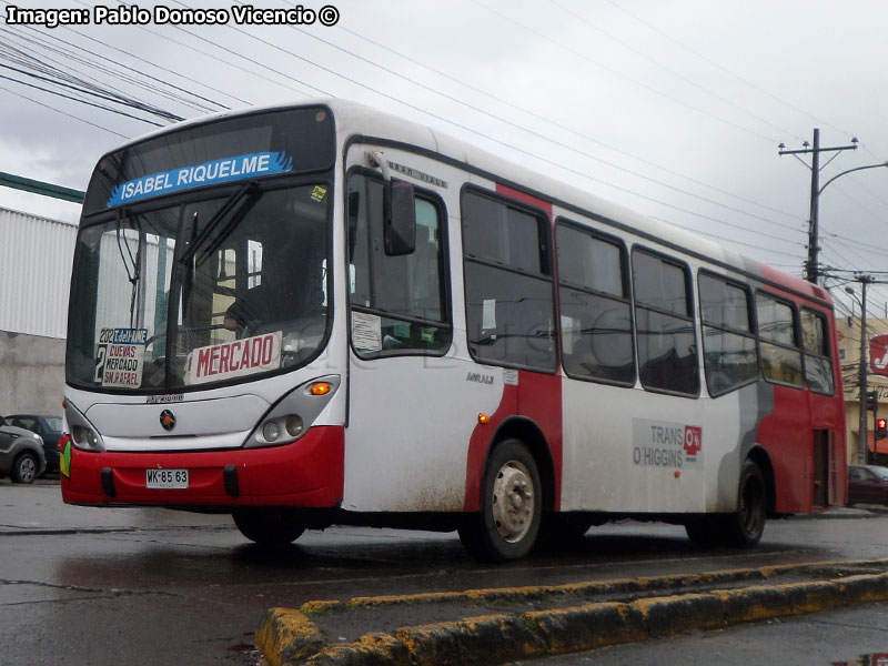 Marcopolo Gran Viale / Agrale MT-12.0LE / Línea 200 Norte - Sur (Isabel Riquelme) Trans O'Higgins