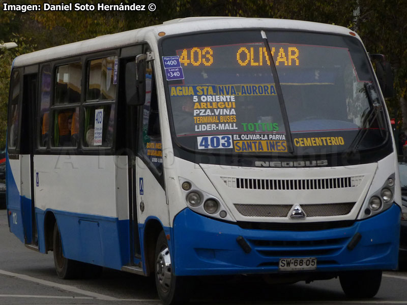 Neobus Thunder + / Agrale MA-9.2 / TMV 4 Viña Bus S.A.