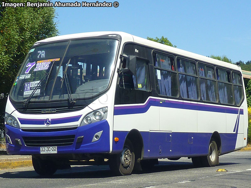 Induscar Caio Foz / Mercedes Benz LO-916 BlueTec5 / Línea 7 Temuco