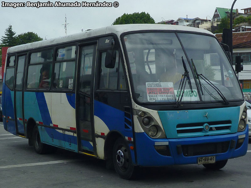 Induscar Caio Foz / Mercedes Benz LO-812 / TransMontt S.A. (Puerto Montt)