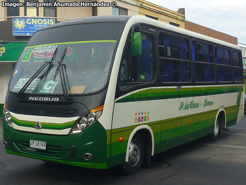 Neobus Thunder + / Agrale MA-9.2 Euro5 / Línea 8 Temuco