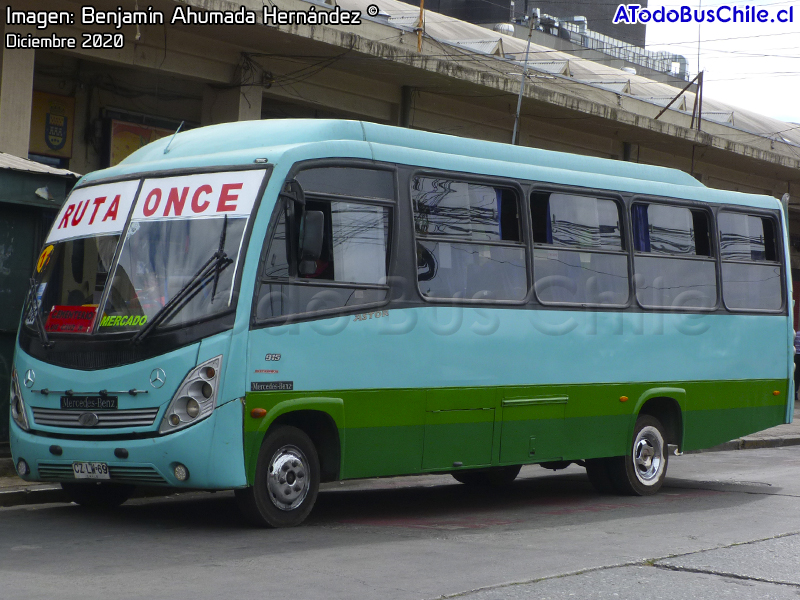 Maxibus New Astor / Mercedes Benz LO-915 / Línea Nº 11 Chillán