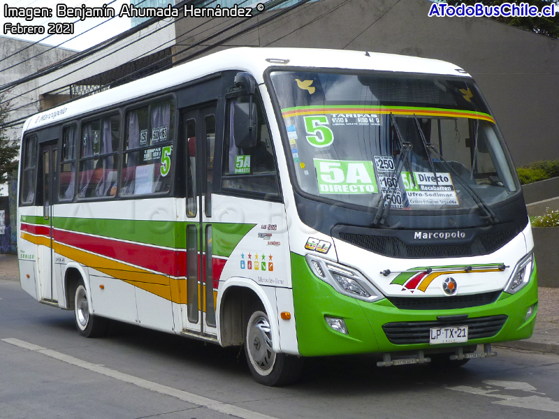 Marcopolo Senior / Mercedes Benz LO-916 BlueTec5 / Línea 5 Temuco