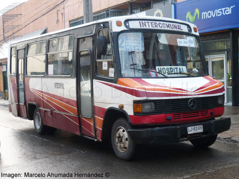 Carrocerías LR Bus / Mercedes Benz LO-812 / Intercomunal Línea Nº 2 (Curicó)