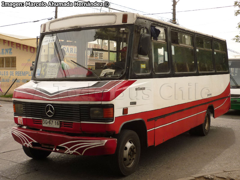 Cuatro Ases PH-50 / Mercedes Benz LO-809 / Línea Nº 3 Temuco