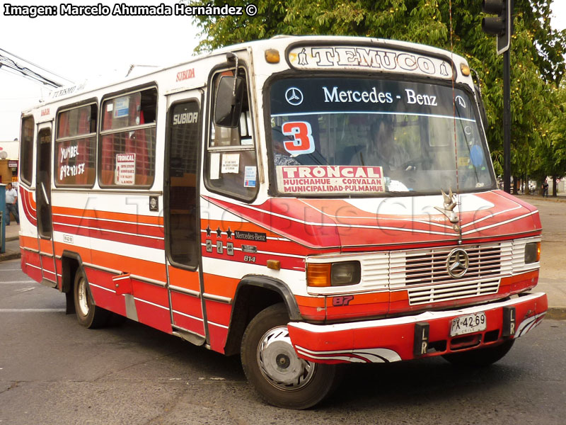 Carrocerías LR Bus / Mercedes Benz LO-814 / Línea Nº 3 Temuco