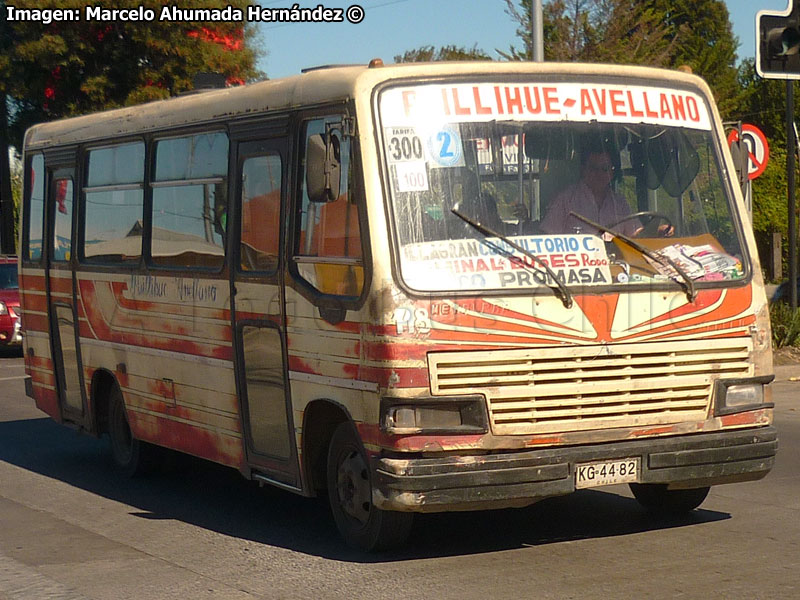 Metalpar Pucará II / Mercedes Benz OF-812 / Línea Nº 2 Paillihue - Avellano (Los Angeles)