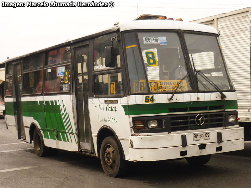 CASA Inter Bus / DIMEX 433-160 / Línea Nº 8 Temuco