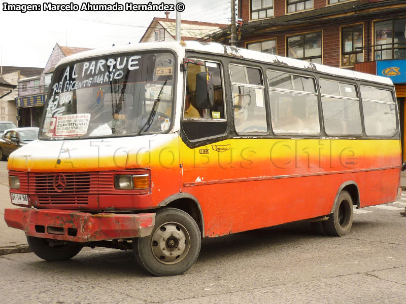 Metalpar Pucará 1 / Mercedes Benz LO-809 / Línea Nº 2 Castro