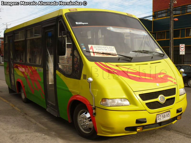 Metalpar Pucará 2000 / Mercedes Benz LO-914 / Línea Nº 1 Quellón (Región de Los Lagos)